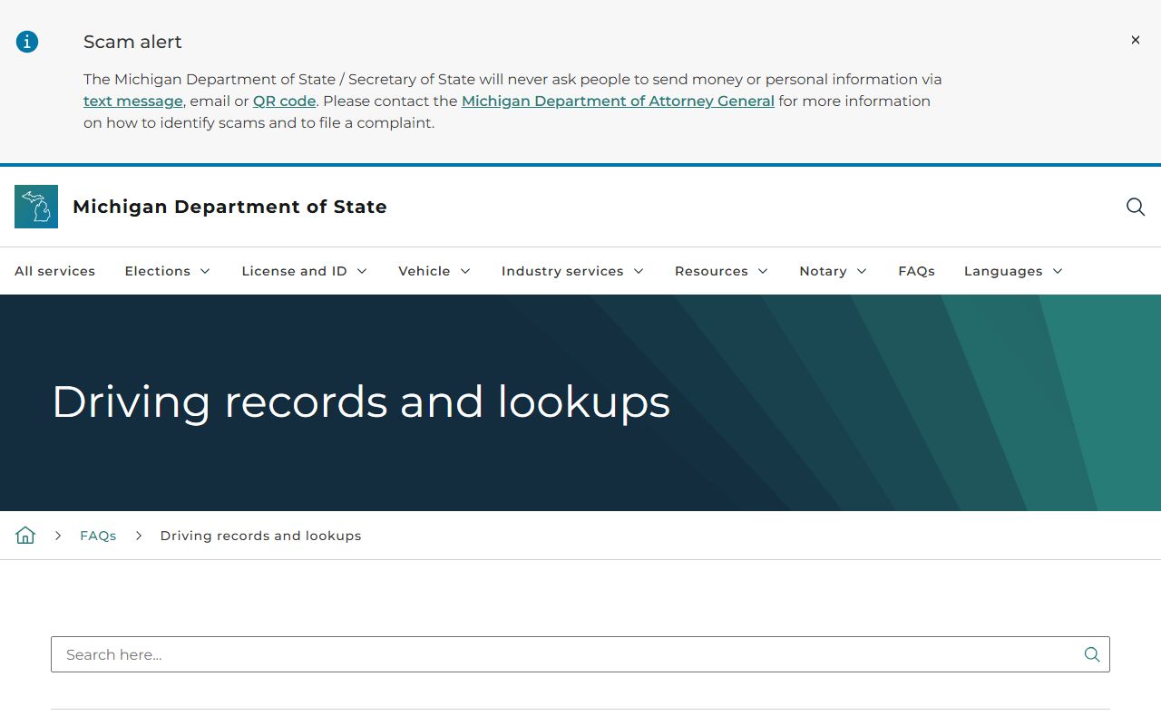 Gratiot County traffic court records